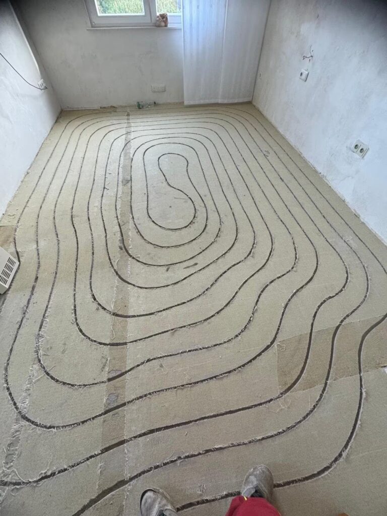 Gefräster Betonboden